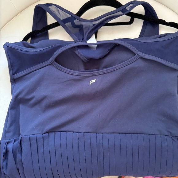Fabletics Racerback Active Tank XL — Deep Navy - Picture 6 of 7